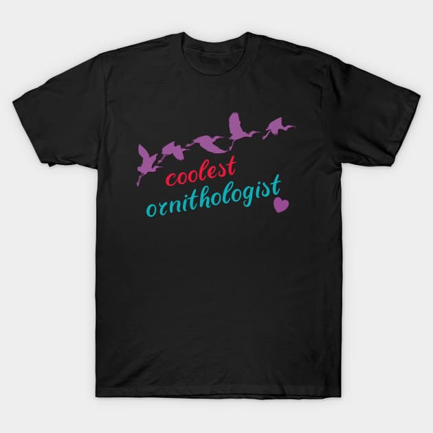 coolest ornithologist T-Shirt by SpassmitShirts